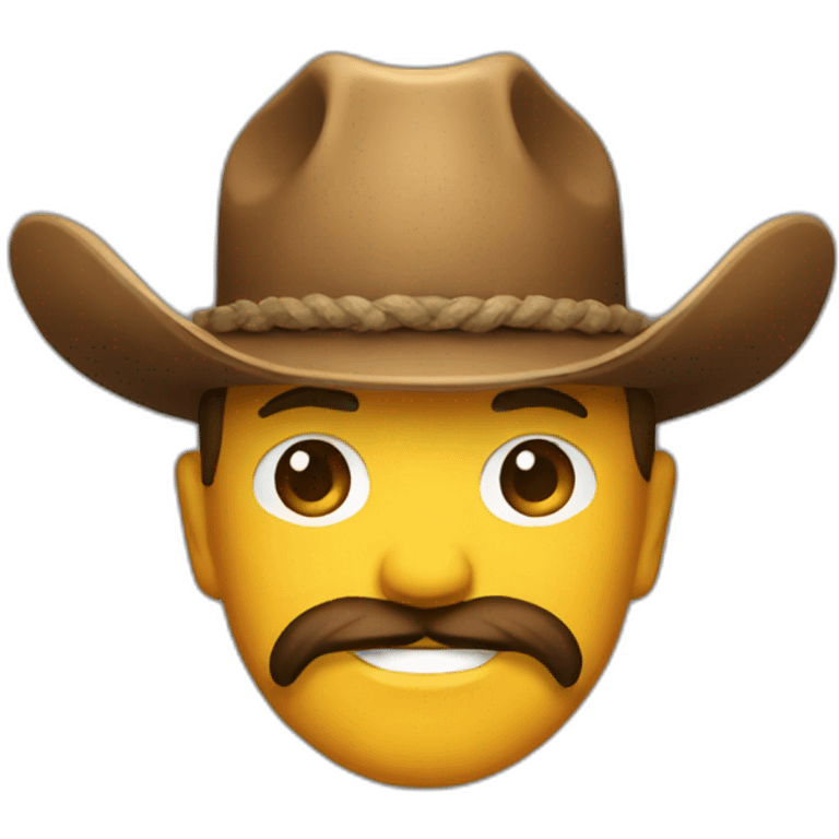 Kubernetes logo with cowboy hat emoji