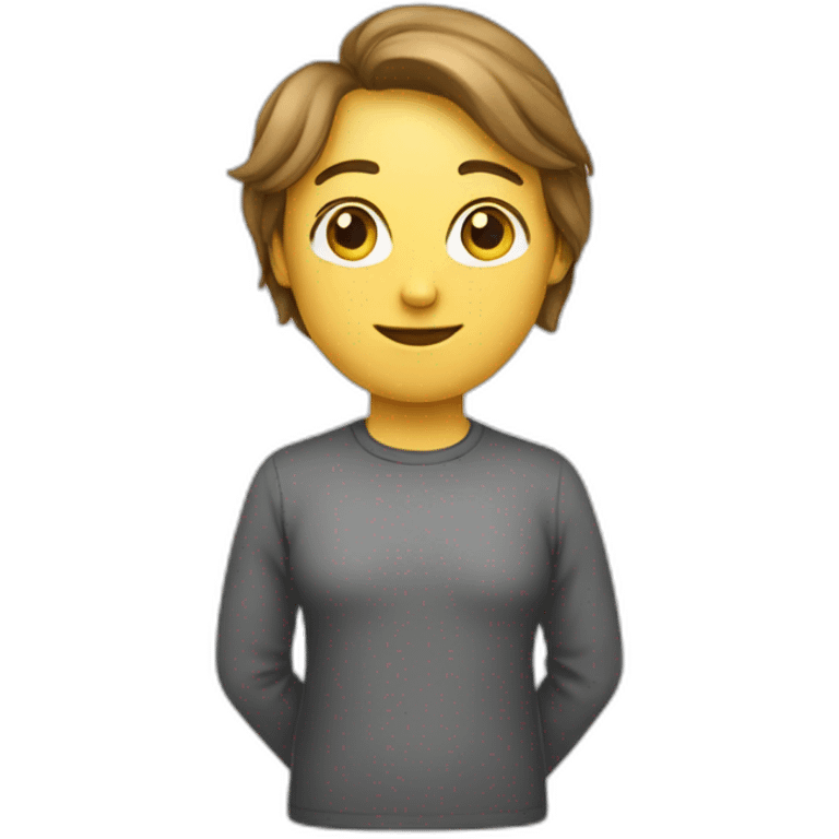 Homme porte femme sur son dos emoji