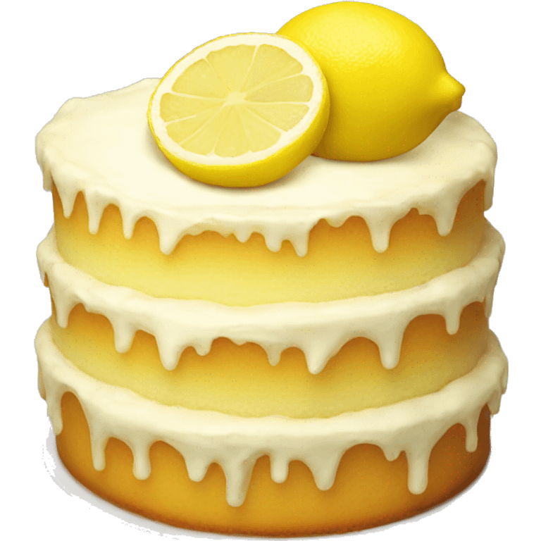 Italian Lemon cake  emoji