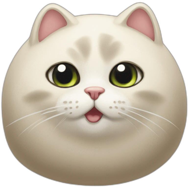 Cat-dumpling emoji