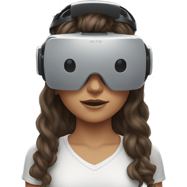 Vr girl emoji