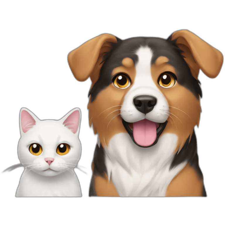 cat + dog combo emoji