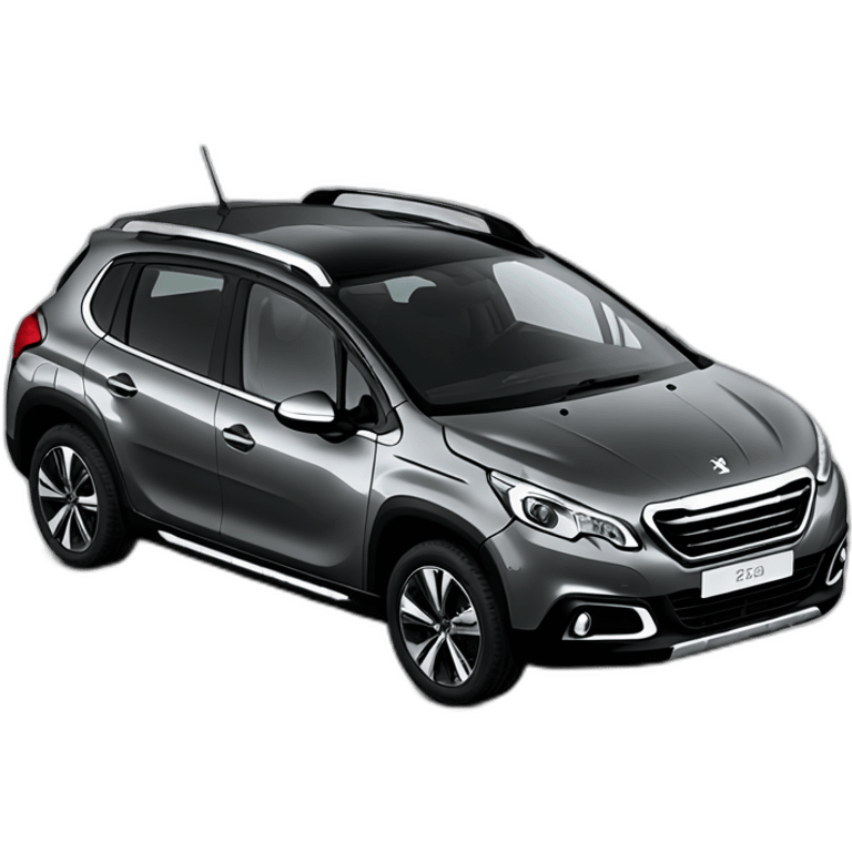 Peugeot 2008 car emoji