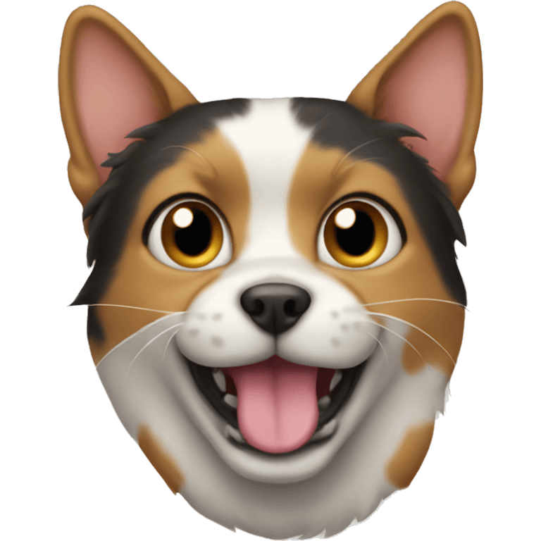 Cat dog emoji