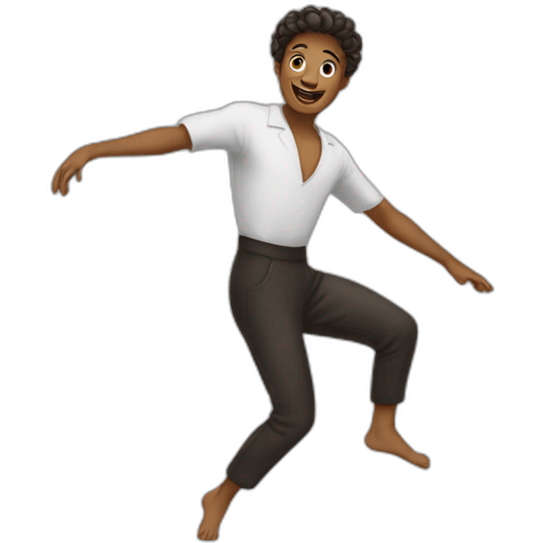 Caca qui danse emoji