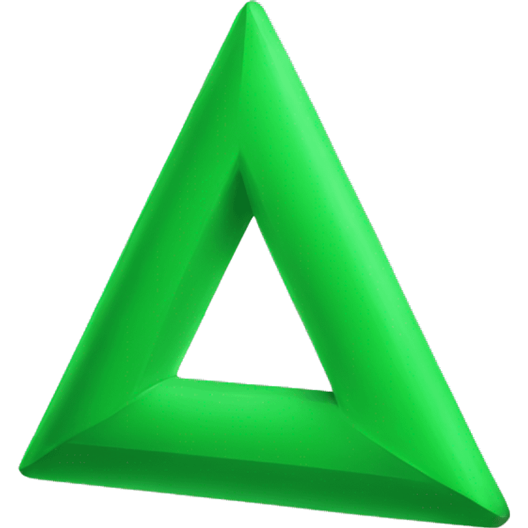 Green triangle emoji