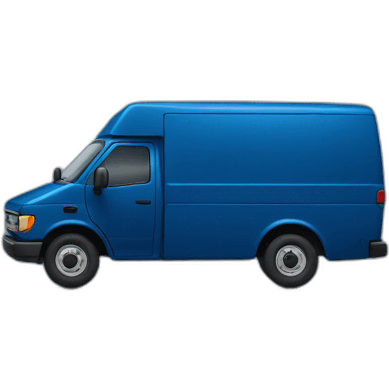 amazon dark blue delivery van emoji