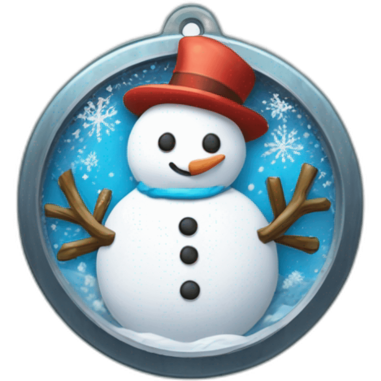 Snowman Badge Medal Epic Mystery Legendary NewYear PokemonTheme Pokeball Snowfall Snowballs emoji