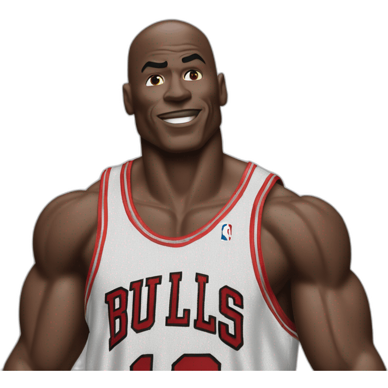 muscle micheal jordan emoji