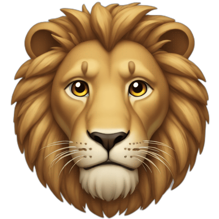 Lion with attitude  emoji