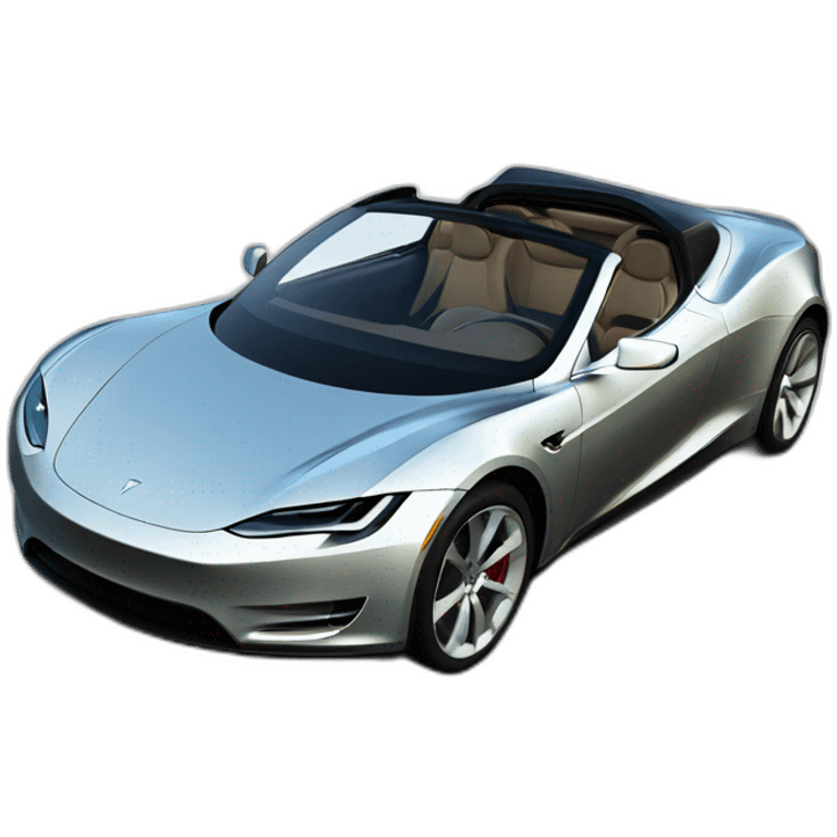 tesla roadster emoji