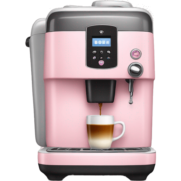 Light Pink coffee machine  emoji