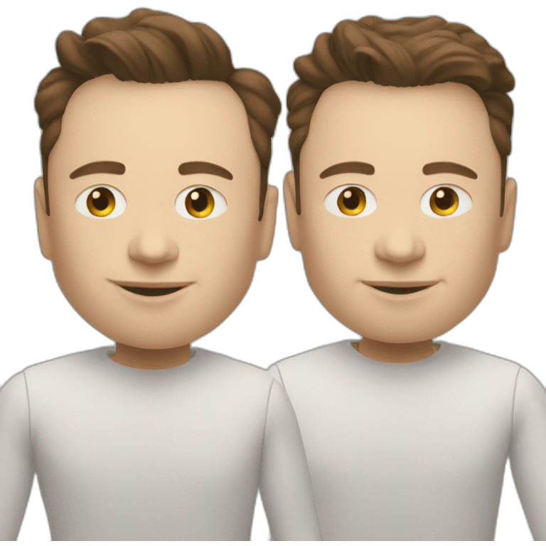 Elon musk in a interview form Tate emoji