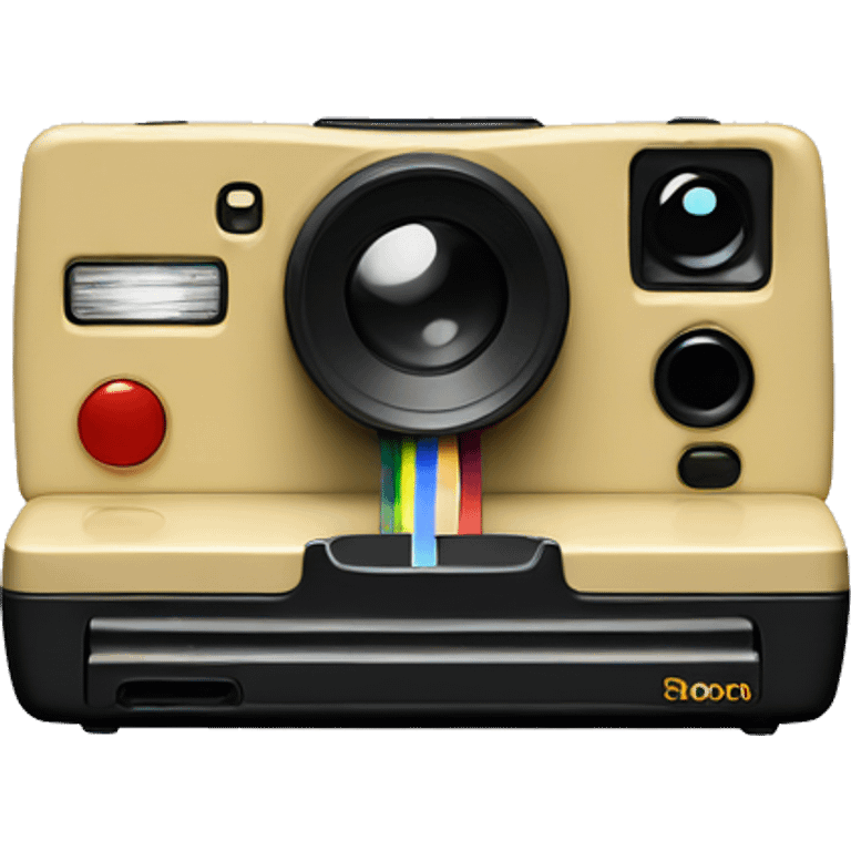 Polaroid  realistic  emoji