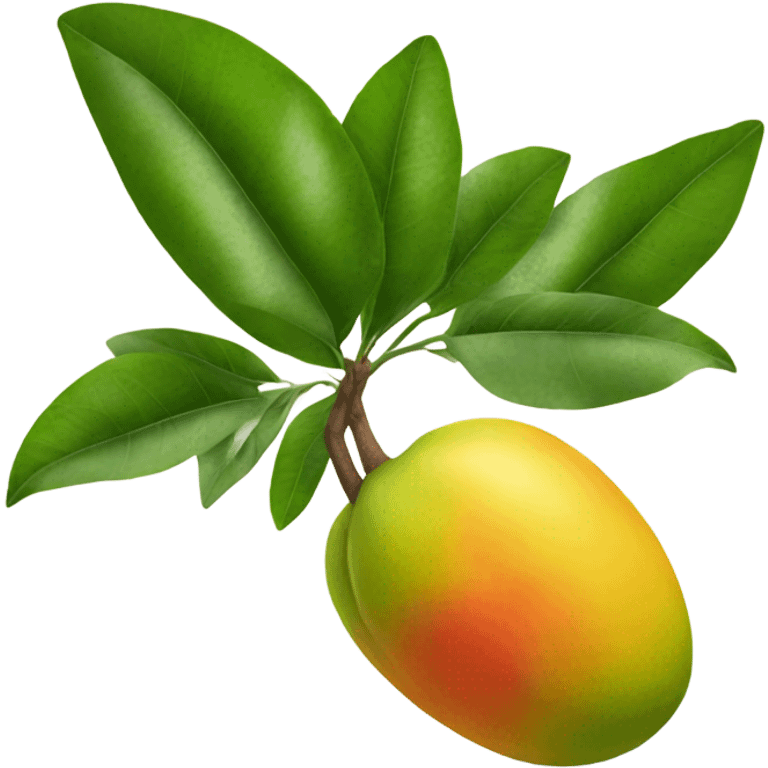 Realistic Mango emoji