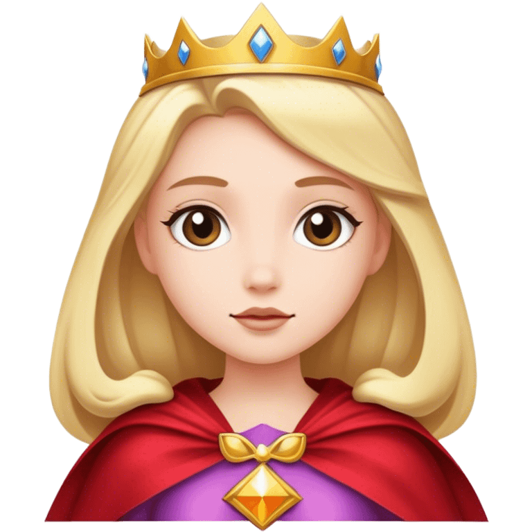 Princess with a cape  emoji