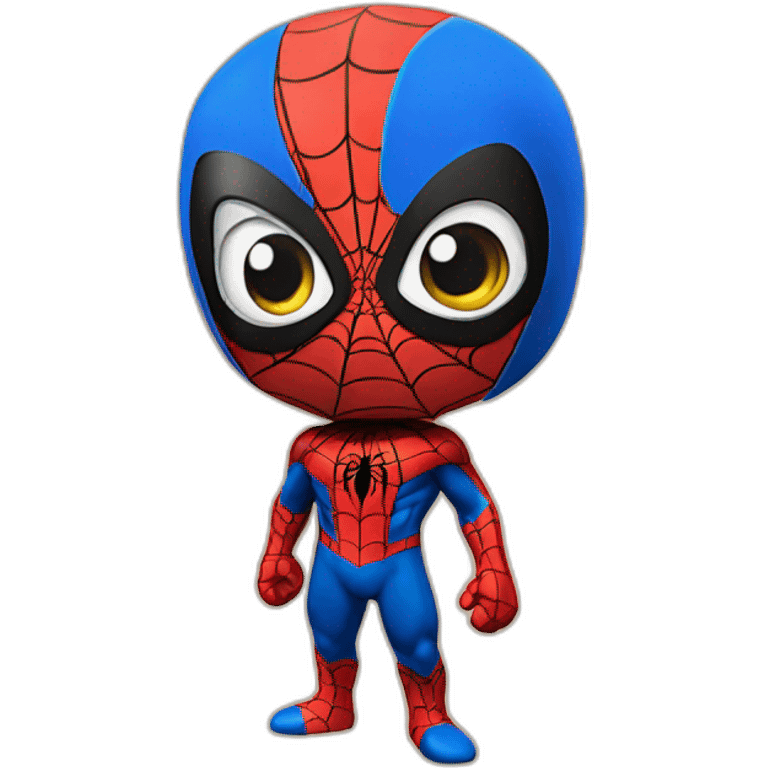 3D Emoji the METAVERSE spiderman emoji