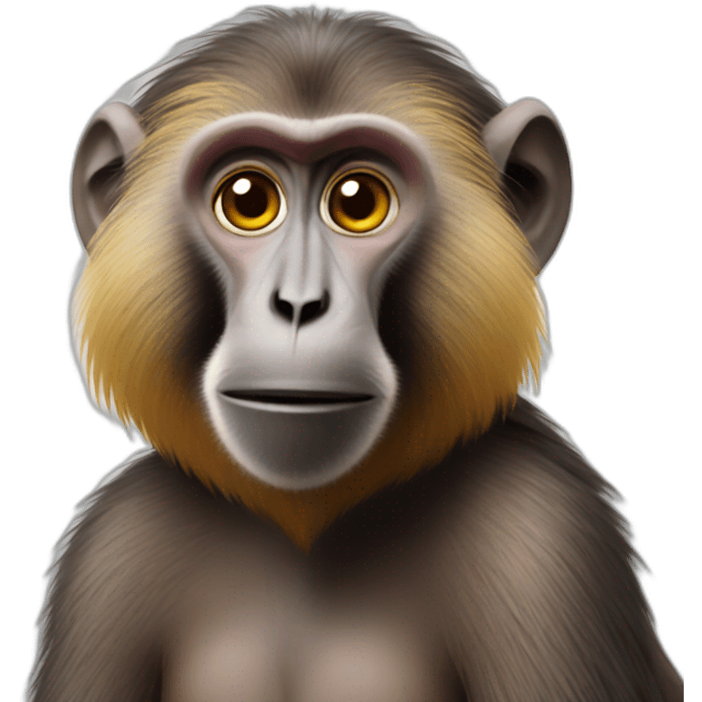 Gelada Baboon emoji