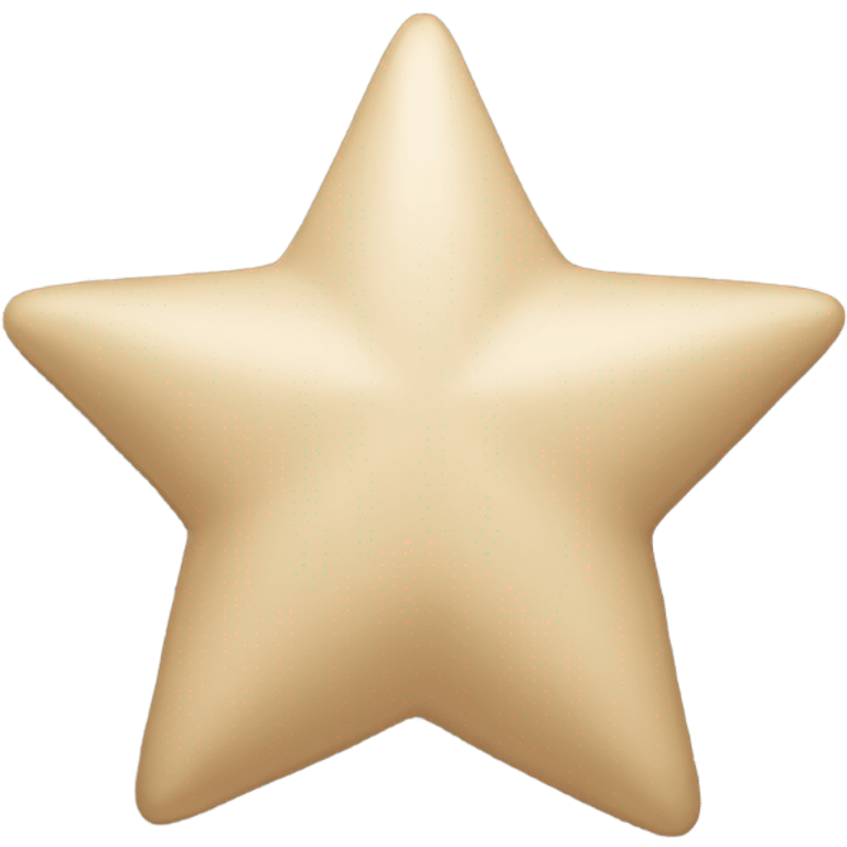 beige star emoji