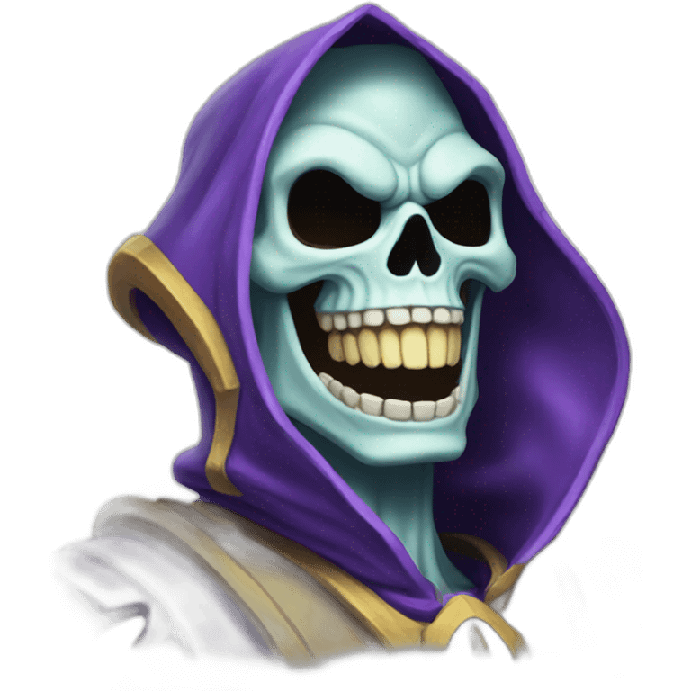 skeletor laughing emoji