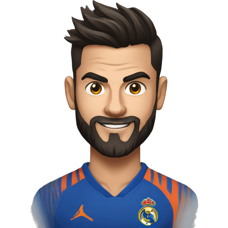 Cristiano is Meet, Virat Kohli emoji