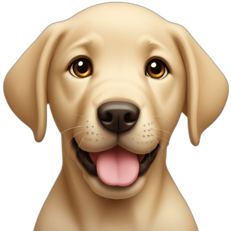 labrador puppy emoji