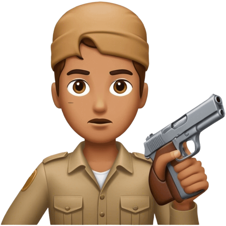 Gun to my head emoji