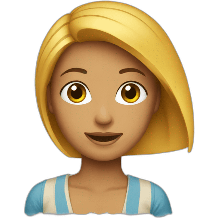 Women plage emoji