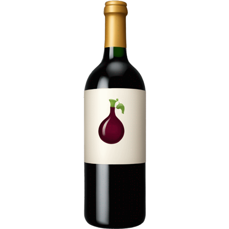 wine bottle emoji