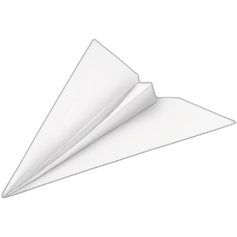 Paper plane emoji