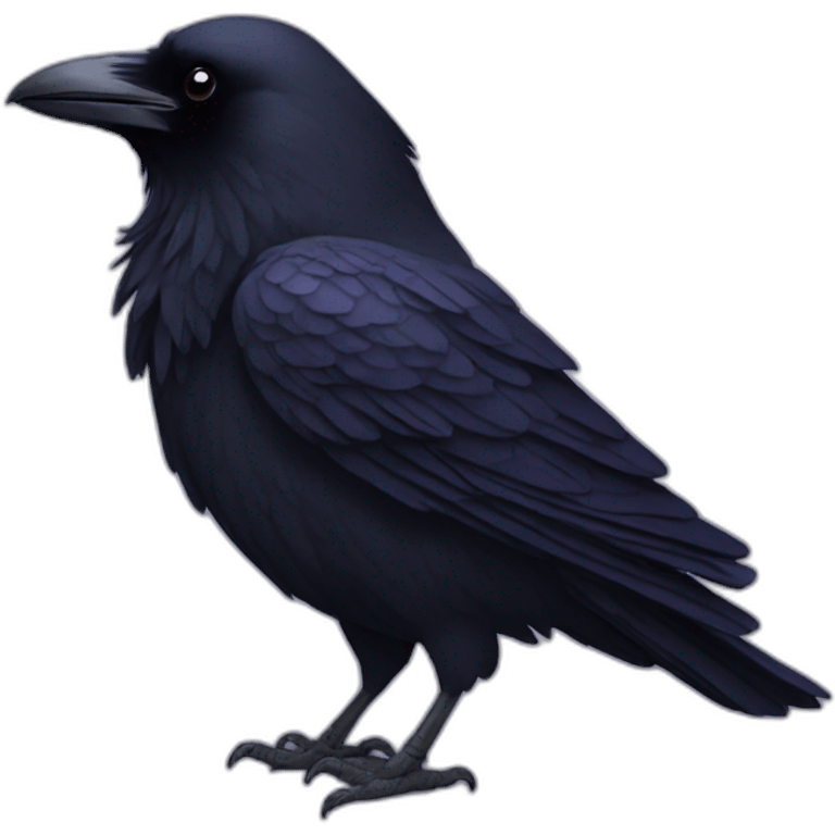 Raven emoji