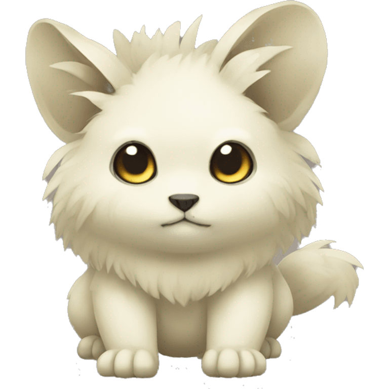 Cute cool animal hybrid Fakemon emoji