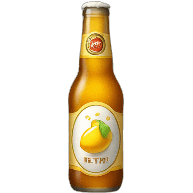 Cerveza helada emoji