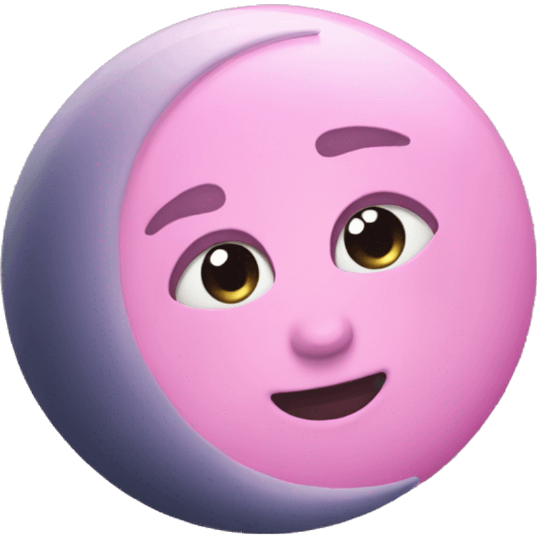 Pink Moonlight  emoji