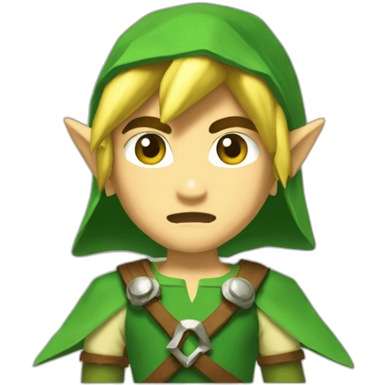 Link from the legend of zelda cdi emoji