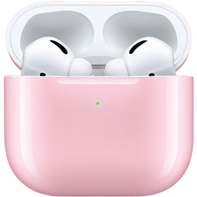 AirPods pro pink emoji