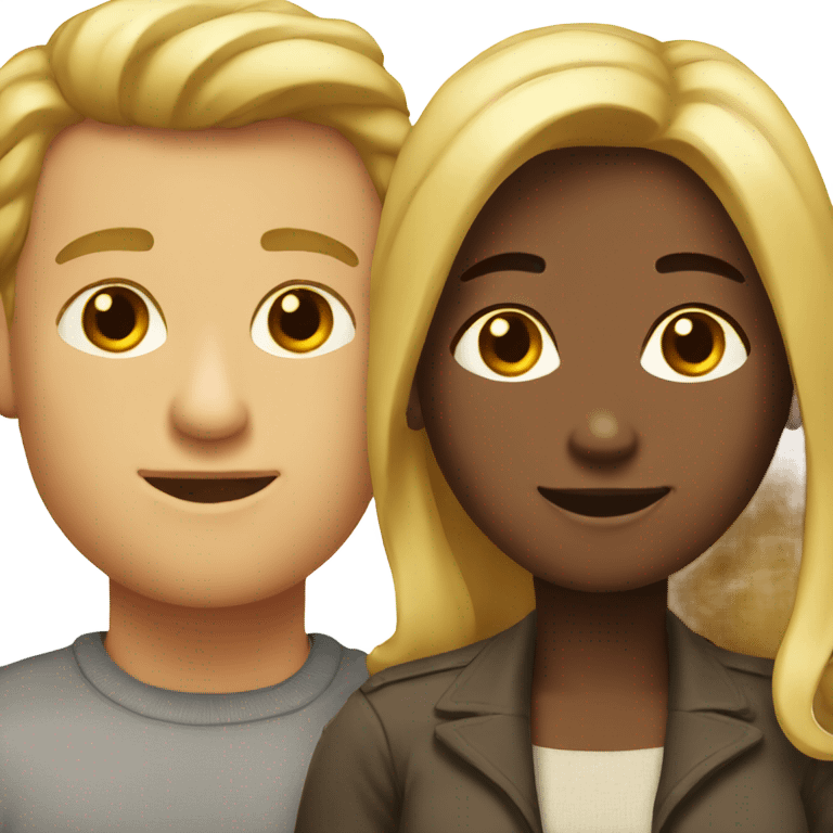 man and woman couple emoji