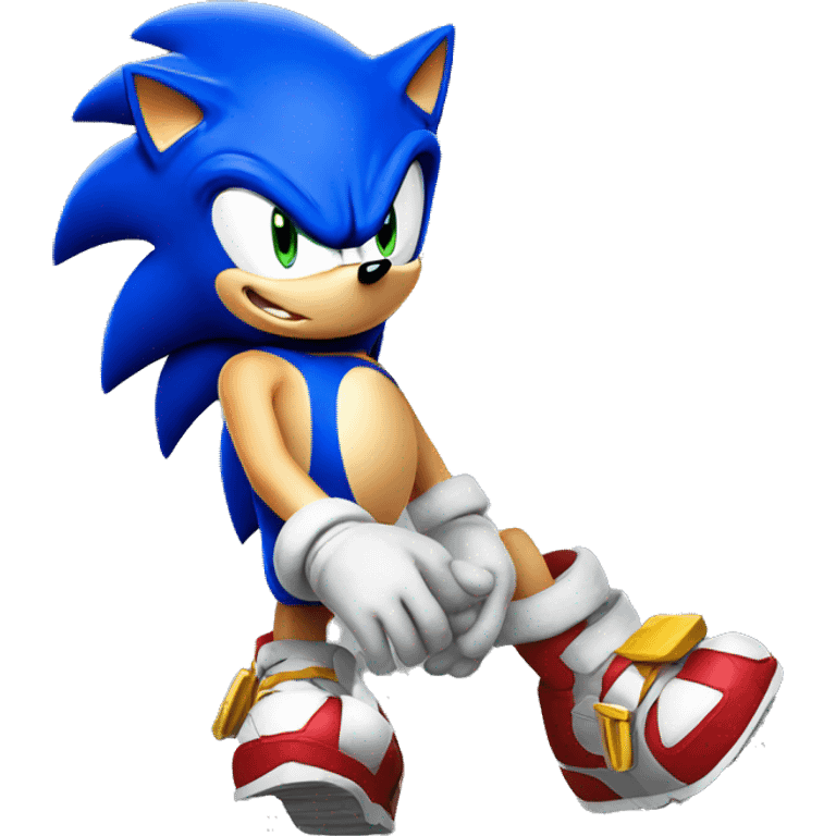 Sonic the Hedgehog emoji