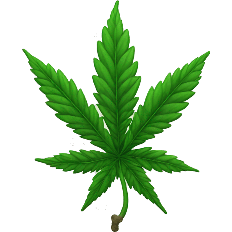 Marijuana plant emoji