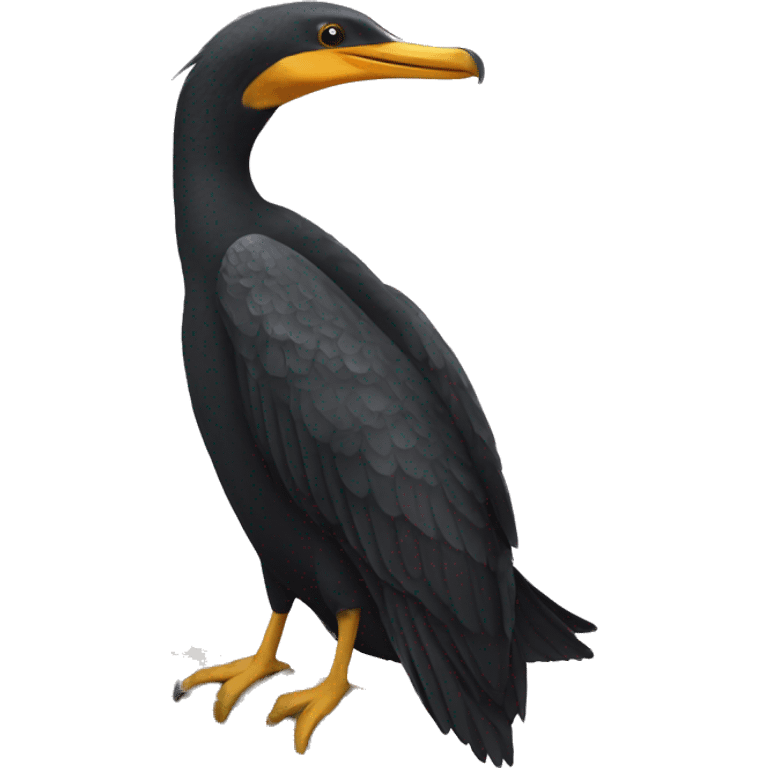 cormorant  emoji