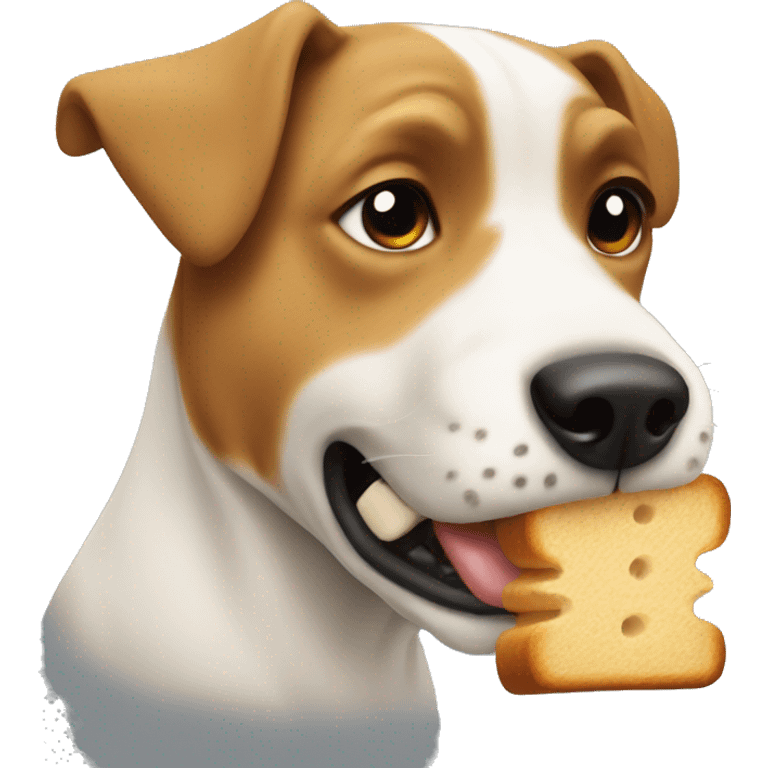 dog eat bread emoji