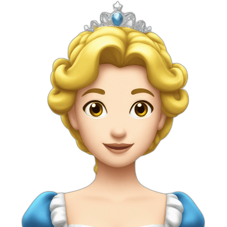 Princesse harmonie dans mario emoji