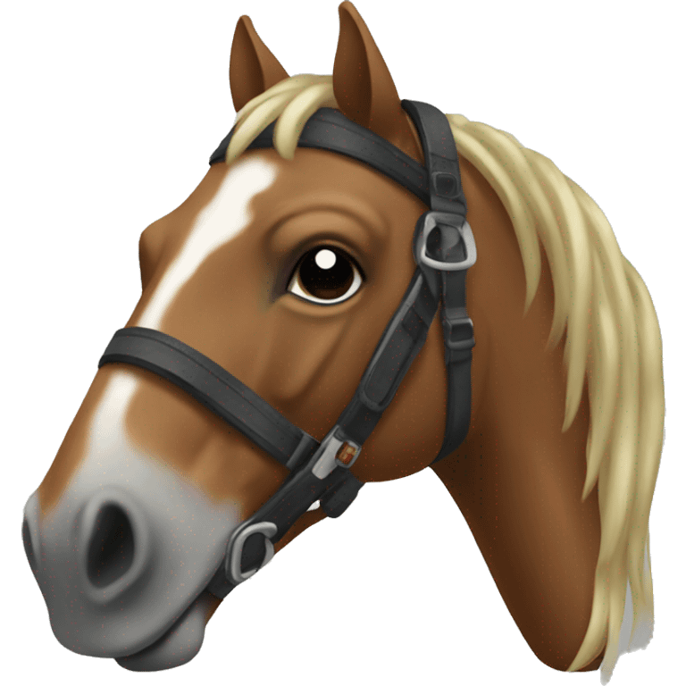 Horse gear emoji