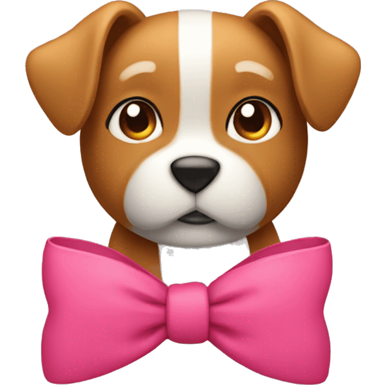 Emoji with bow emoji