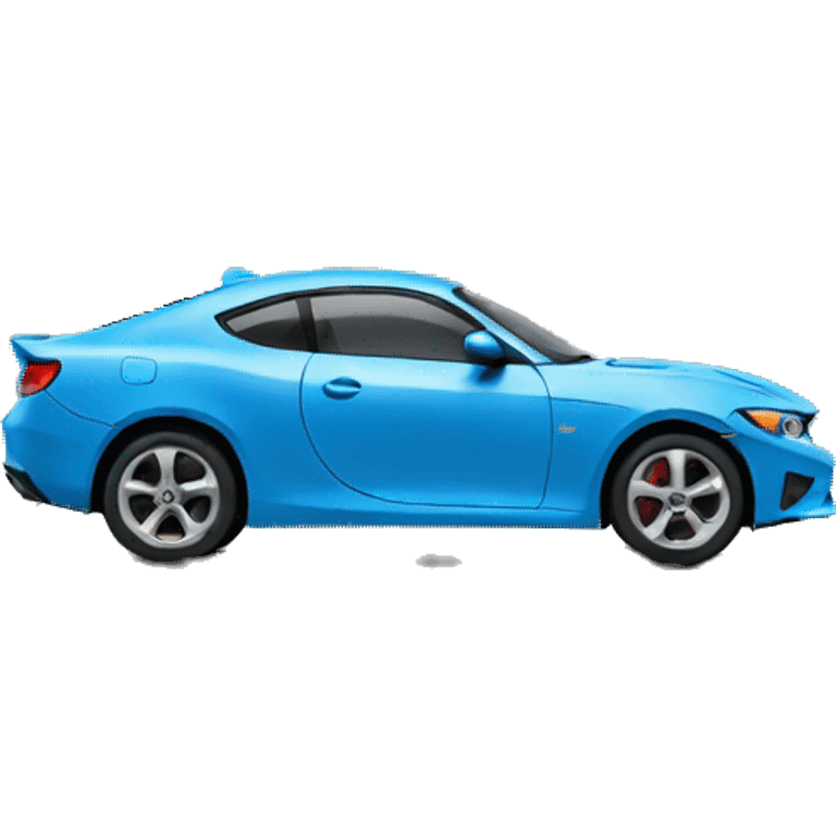 blue car emoji