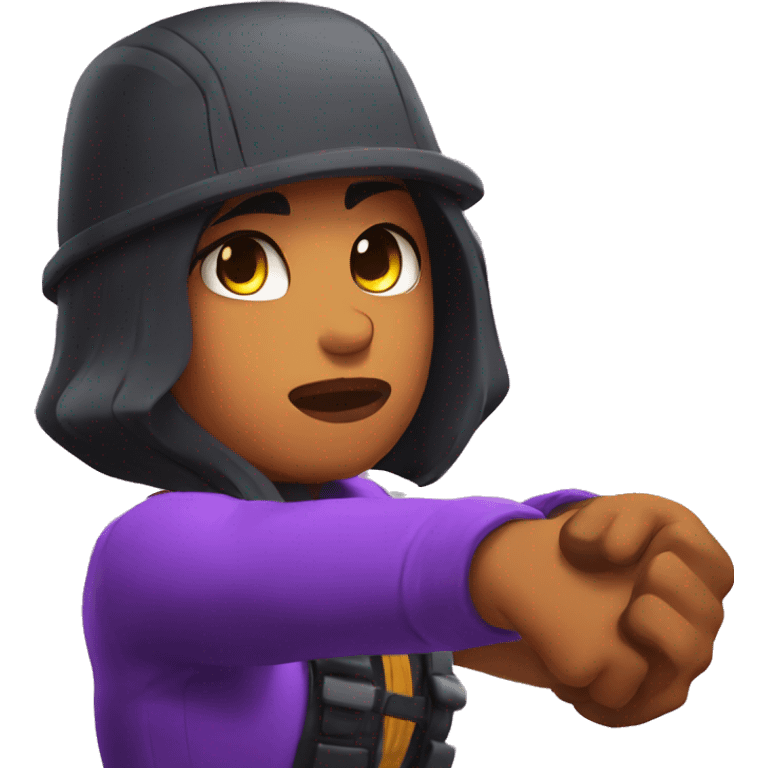 brawl stars shelly kiss colt emoji