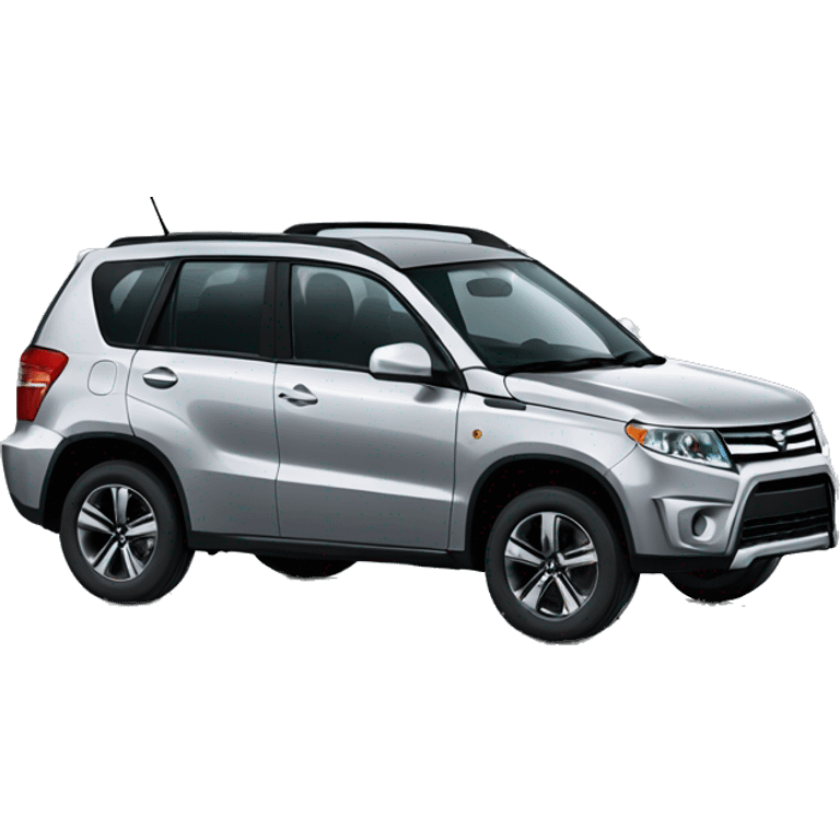 Car Suzuki vitara gray emoji