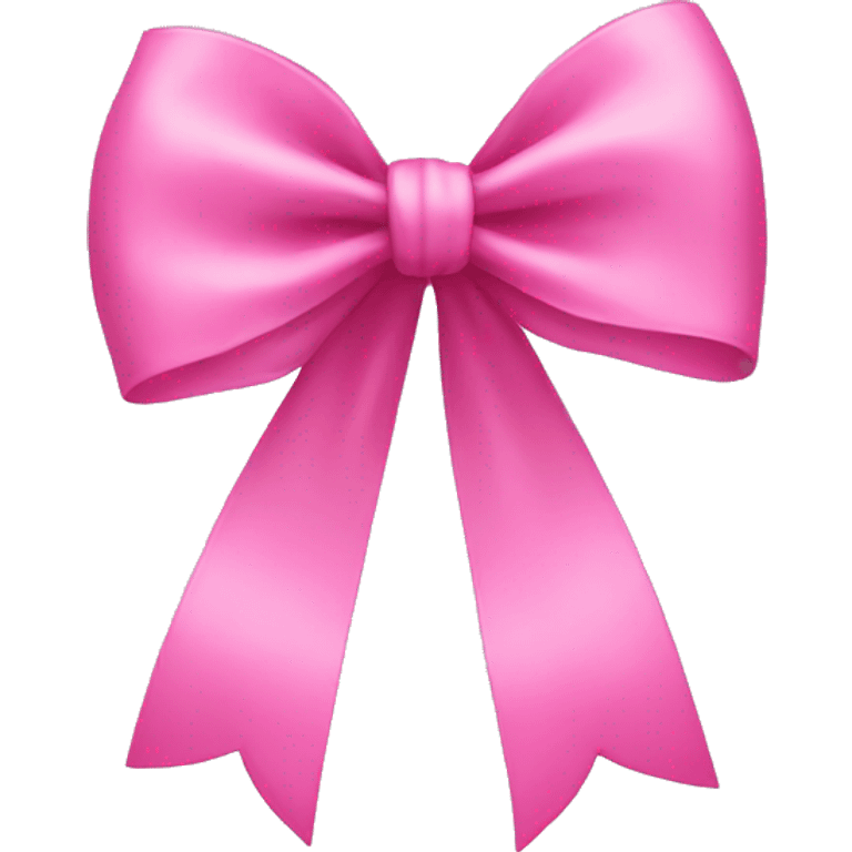 Pink bow emoji