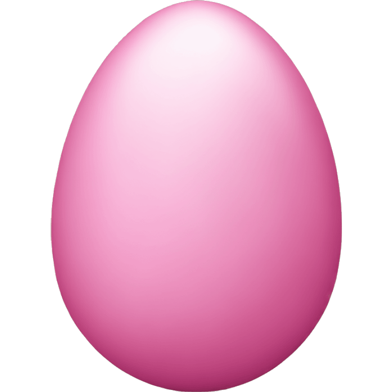 pink egg emoji