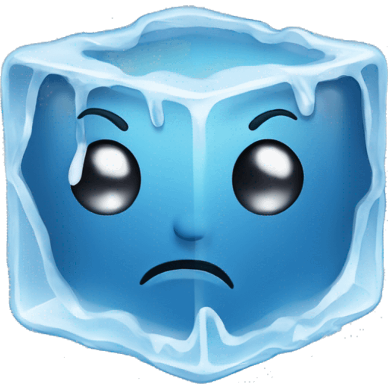 Ice cube emoji